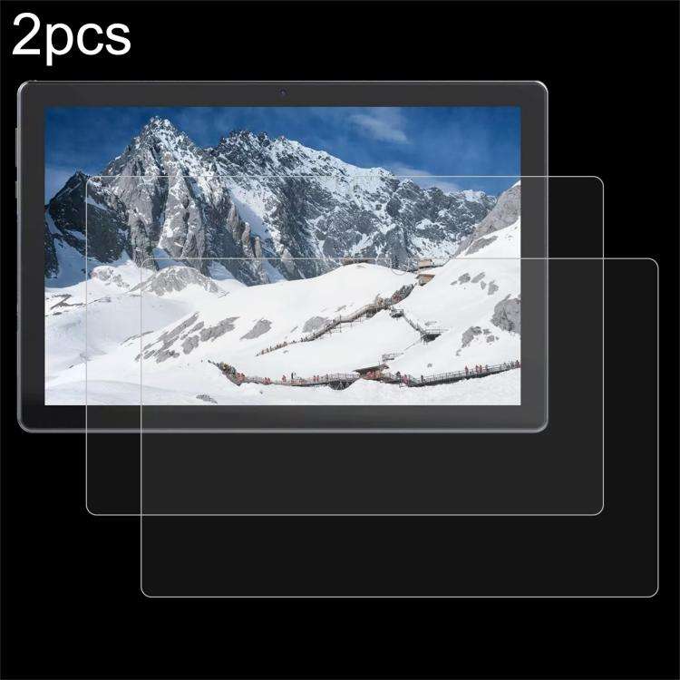 2pcs 9H 0.3mm Explosion-proof Tempered Glass Film, For Lastest 2024 Tablet 10.1