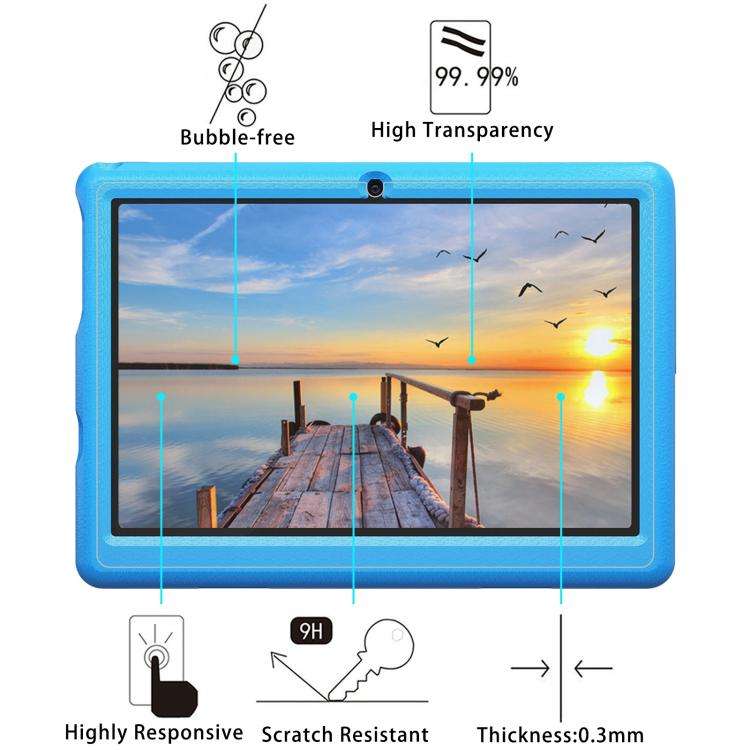 2pcs 9H 0.3mm Explosion-proof Tempered Glass Film, For Anyway Go AYG10061 10.1