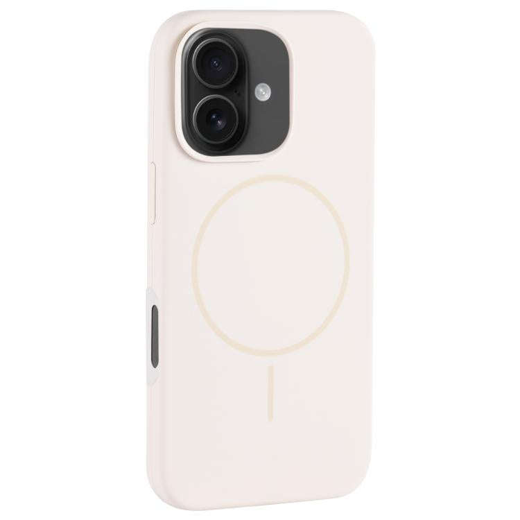 Large Hole Camera MagSafe Liquid Silicone Full Coverage Phone Case, For iPhone 16 Pro Max, For iP...