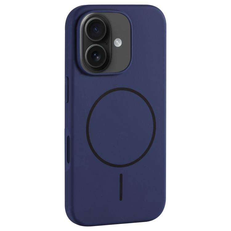 Large Hole Camera MagSafe Liquid Silicone Full Coverage Phone Case, For iPhone 16 Pro Max, For iP...