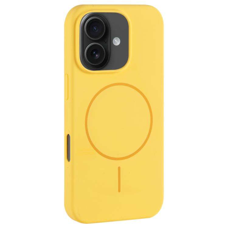 Large Hole Camera MagSafe Liquid Silicone Full Coverage Phone Case, For iPhone 16 Pro Max, For iP...