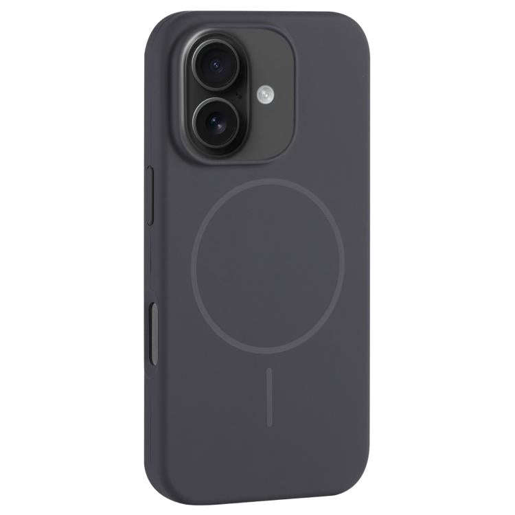 Large Hole Camera MagSafe Liquid Silicone Full Coverage Phone Case, For iPhone 16 Pro Max, For iP...