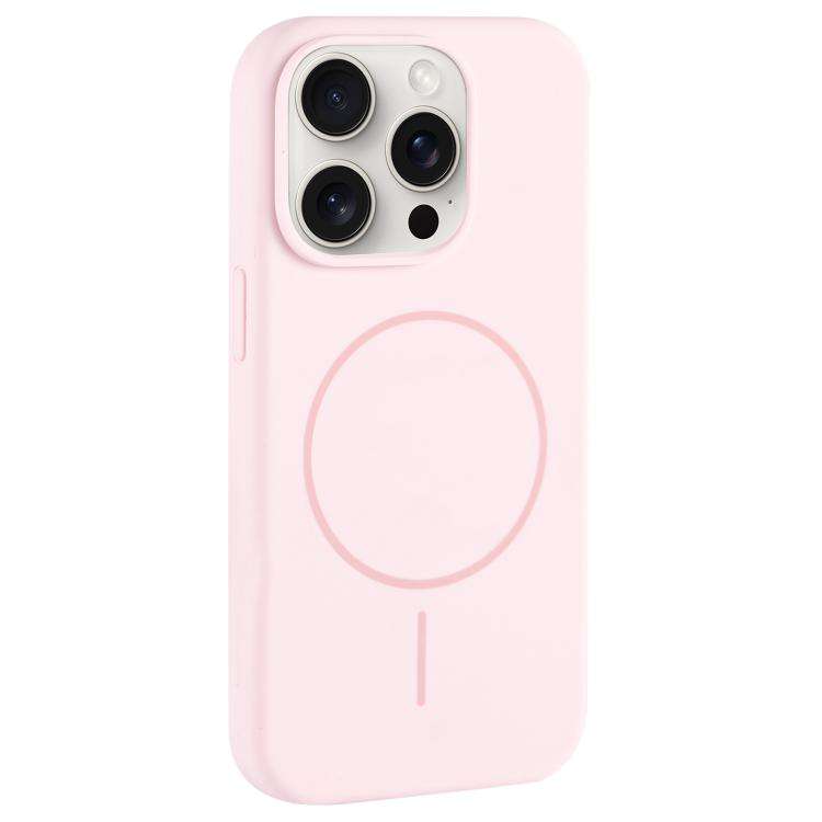 Large Hole Camera MagSafe Liquid Silicone Full Coverage Phone Case, For iPhone 15 Pro Max, For iP...