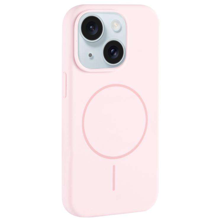 Large Hole Camera MagSafe Liquid Silicone Full Coverage Phone Case, For iPhone 15 Pro Max, For iP...