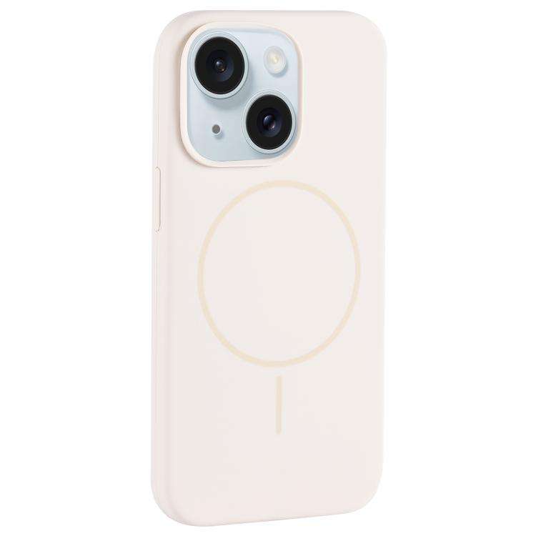 Large Hole Camera MagSafe Liquid Silicone Full Coverage Phone Case, For iPhone 15 Pro Max, For iP...