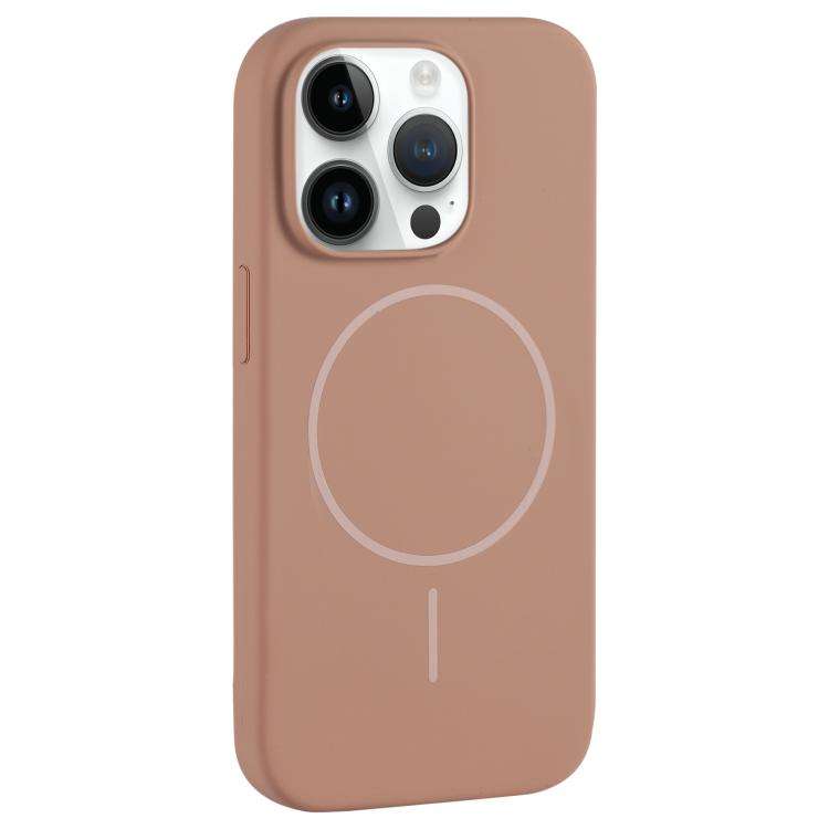Large Hole Camera MagSafe Liquid Silicone Full Coverage Phone Case, For iPhone 13 Pro Max, For iP...
