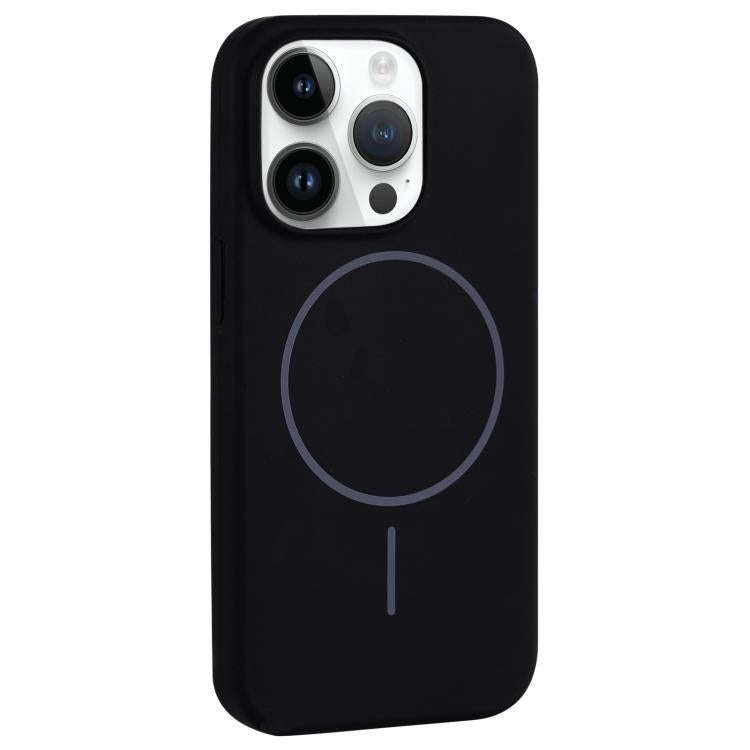Large Hole Camera MagSafe Liquid Silicone Full Coverage Phone Case, For iPhone 13 Pro Max, For iP...