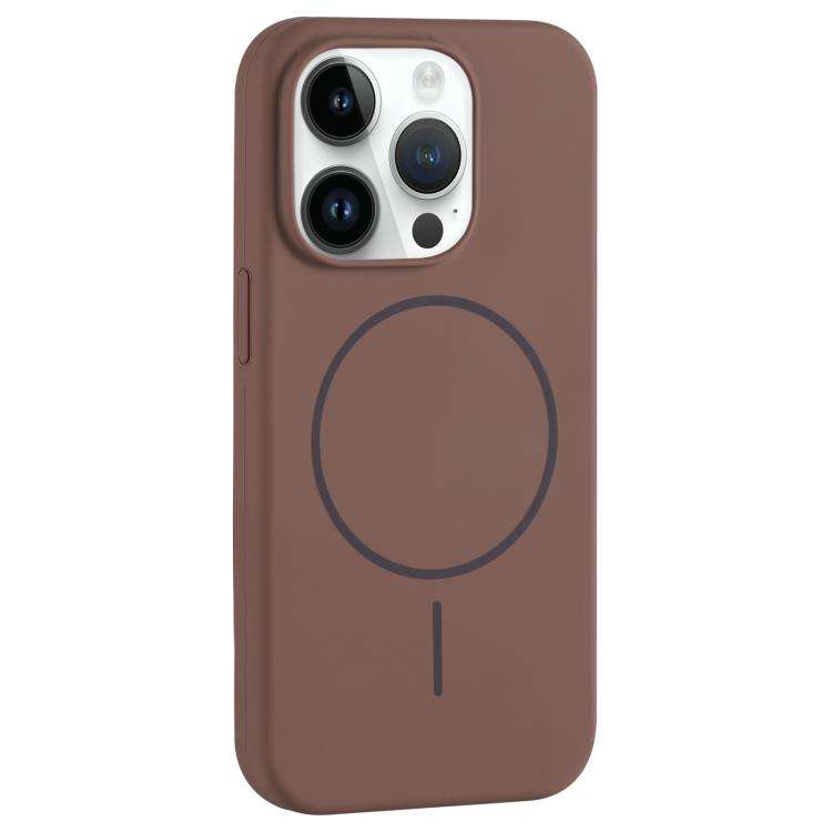 Large Hole Camera MagSafe Liquid Silicone Full Coverage Phone Case, For iPhone 13 Pro Max, For iP...
