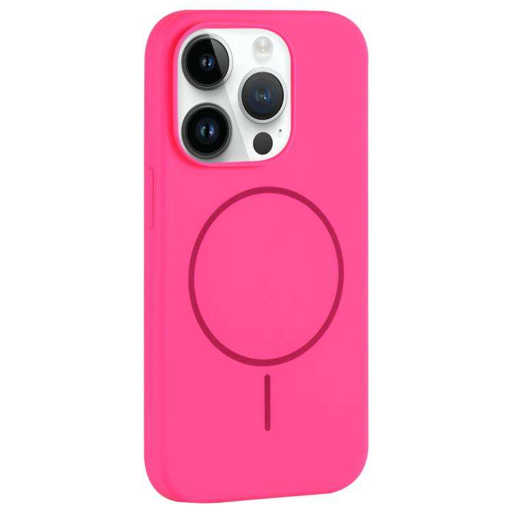 Large Hole Camera MagSafe Liquid Silicone Full Coverage Phone Case, For iPhone 13 Pro Max, For iP...
