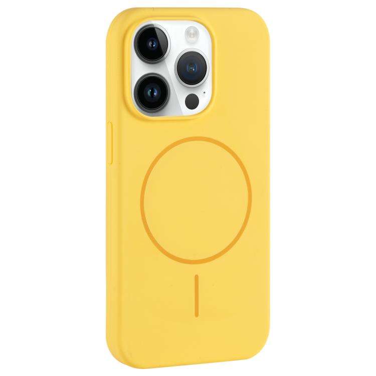 Large Hole Camera MagSafe Liquid Silicone Full Coverage Phone Case, For iPhone 13 Pro Max, For iP...