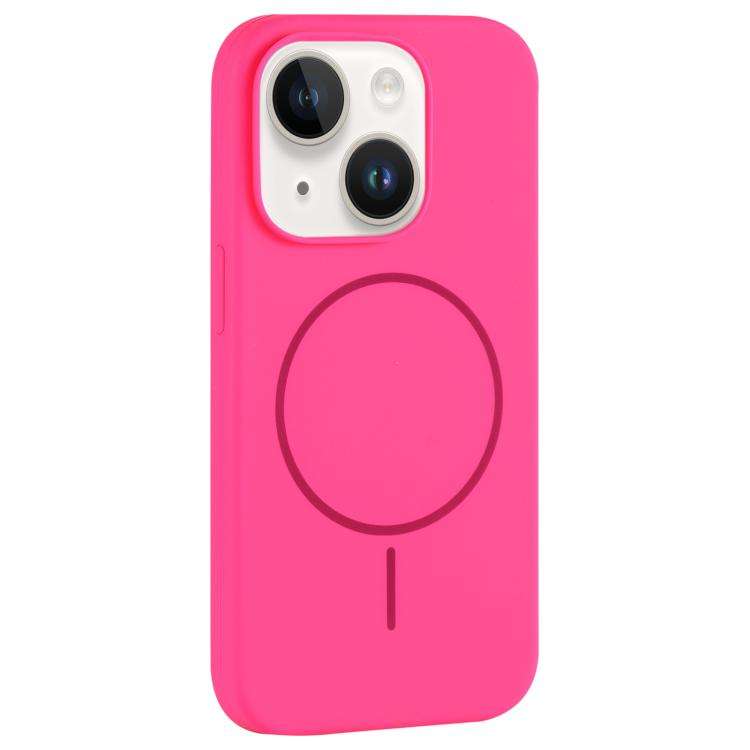 Large Hole Camera MagSafe Liquid Silicone Full Coverage Phone Case, For iPhone 13 Pro Max, For iP...
