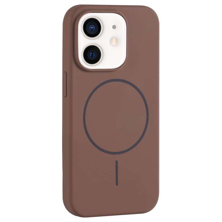 Large Hole Camera MagSafe Liquid Silicone Full Coverage Phone Case, For iPhone 13 Pro Max, For iP...