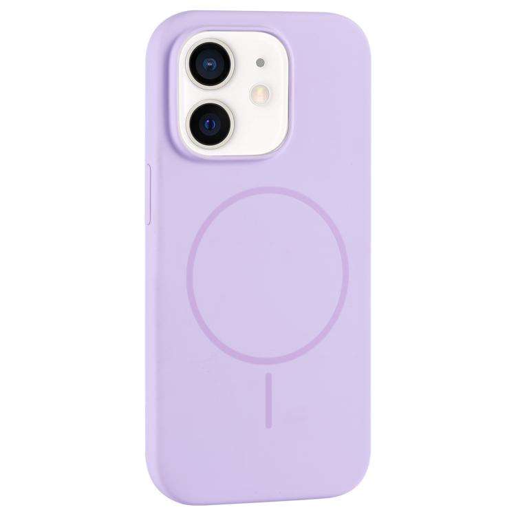 Large Hole Camera MagSafe Liquid Silicone Full Coverage Phone Case, For iPhone 13 Pro Max, For iP...