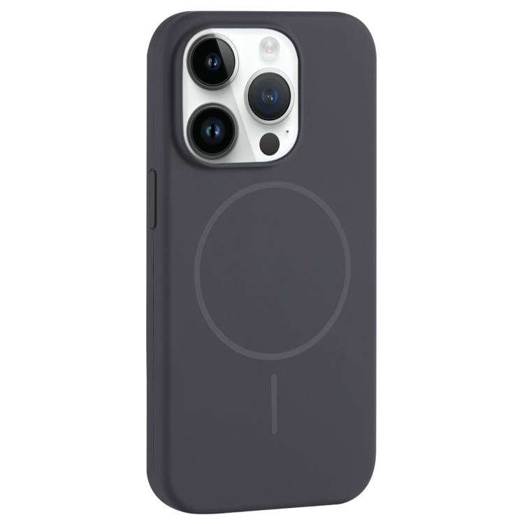 Large Hole Camera MagSafe Liquid Silicone Full Coverage Phone Case, For iPhone 12 Pro Max, For iP...