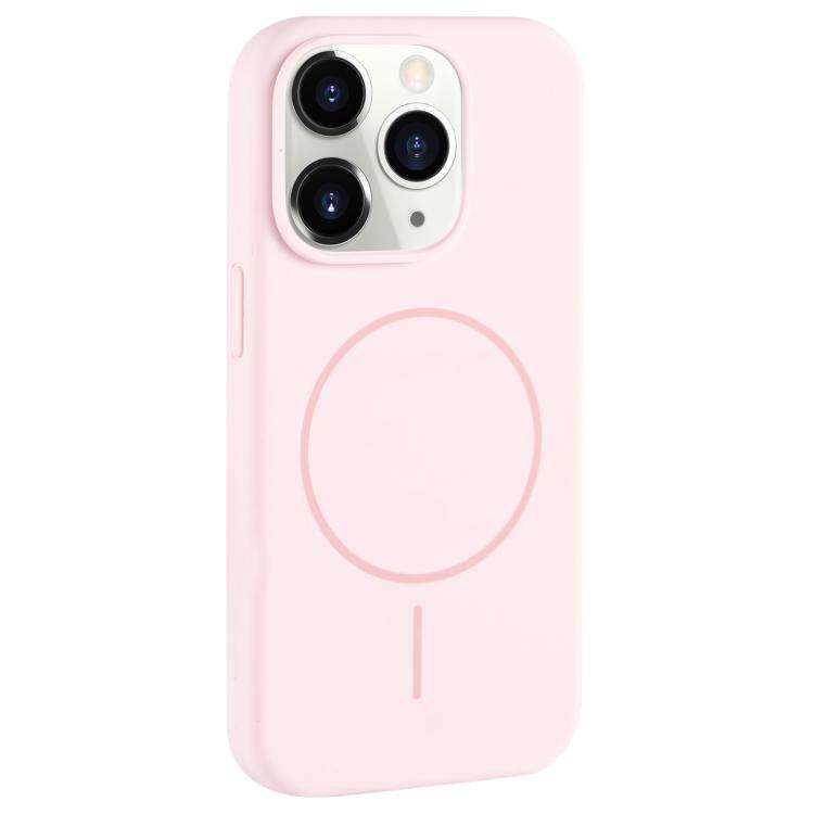 Large Hole Camera MagSafe Liquid Silicone Full Coverage Phone Case, For iPhone 12 Pro Max, For iP...