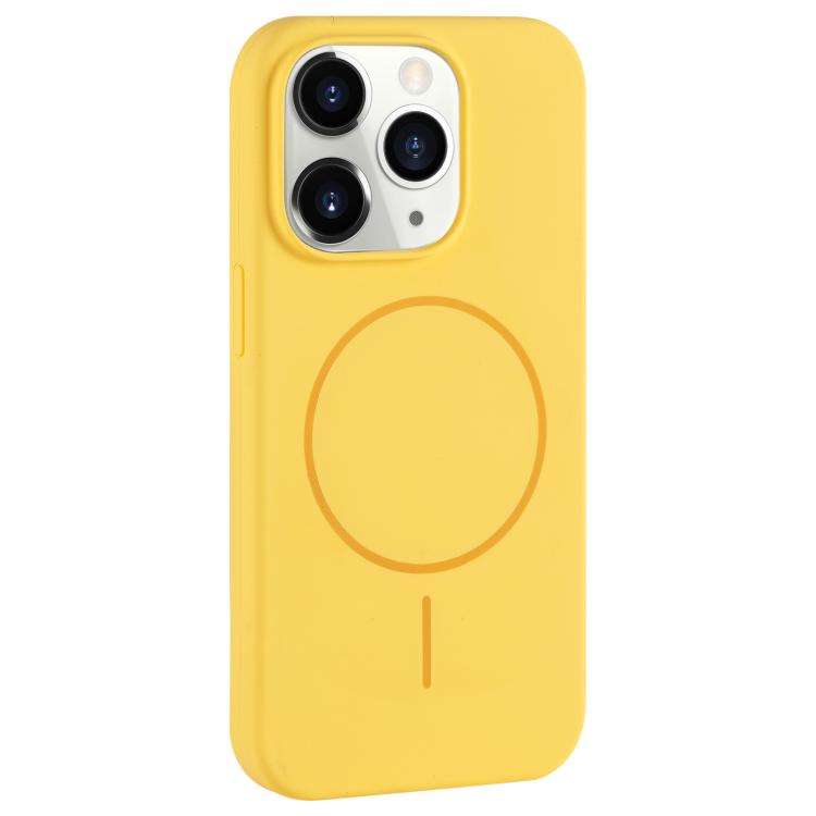 Large Hole Camera MagSafe Liquid Silicone Full Coverage Phone Case, For iPhone 12 Pro Max, For iP...