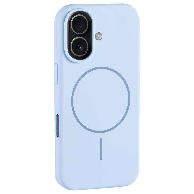 Large Hole Camera MagSafe Liquid Silicone Full Coverage Phone Case, For iPhone 17 Pro Max, For iP...