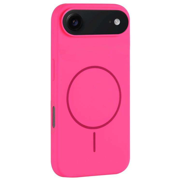 Large Hole Camera MagSafe Liquid Silicone Full Coverage Phone Case, For iPhone 17 Pro Max, For iP...