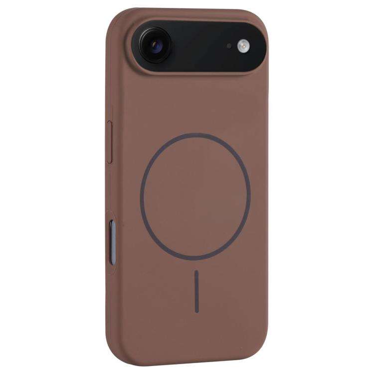 Large Hole Camera MagSafe Liquid Silicone Full Coverage Phone Case, For iPhone 17 Pro Max, For iP...
