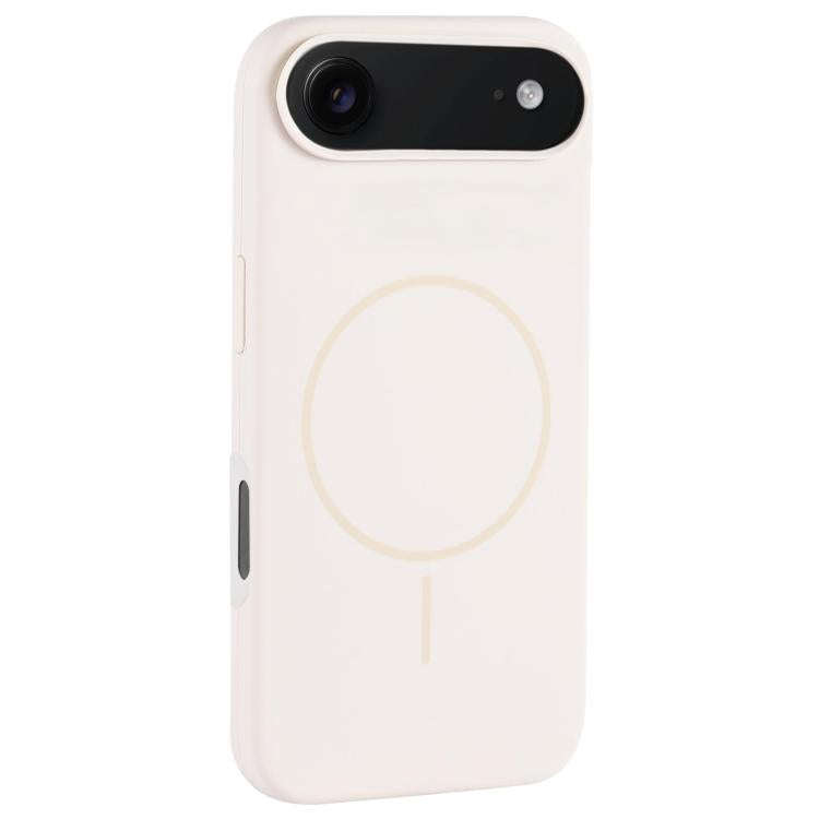 Large Hole Camera MagSafe Liquid Silicone Full Coverage Phone Case, For iPhone 17 Pro Max, For iP...