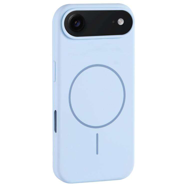 Large Hole Camera MagSafe Liquid Silicone Full Coverage Phone Case, For iPhone 17 Pro Max, For iP...
