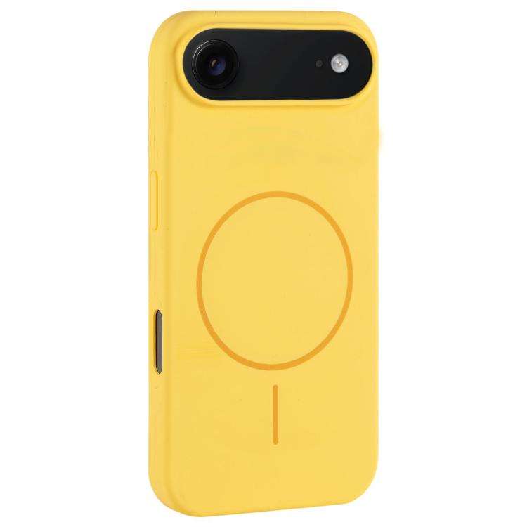 Large Hole Camera MagSafe Liquid Silicone Full Coverage Phone Case, For iPhone 17 Pro Max, For iP...