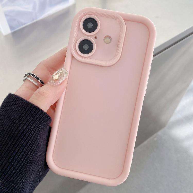 Shockproof Frame Frosted Precise Hole TPU Phone Case, For iPhone 16 Pro, For iPhone 16 Plus, For ...