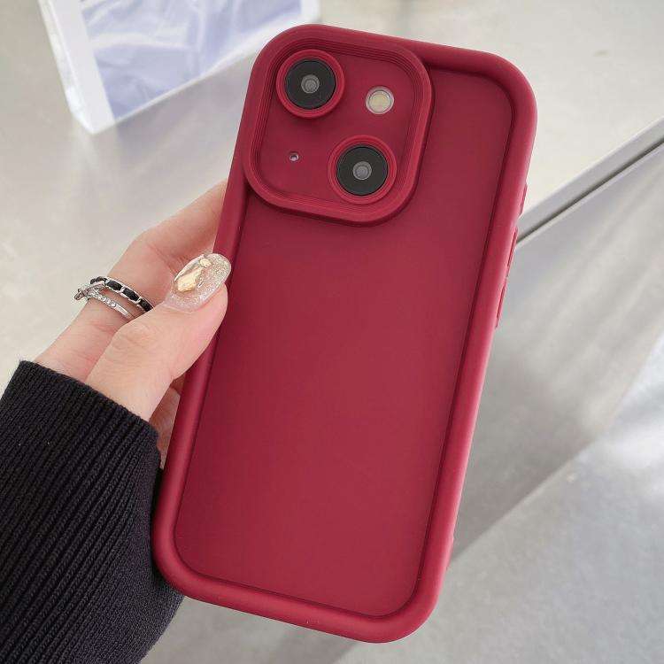 Shockproof Frame Frosted Precise Hole TPU Phone Case, For iPhone 16 Pro, For iPhone 16 Plus, For ...
