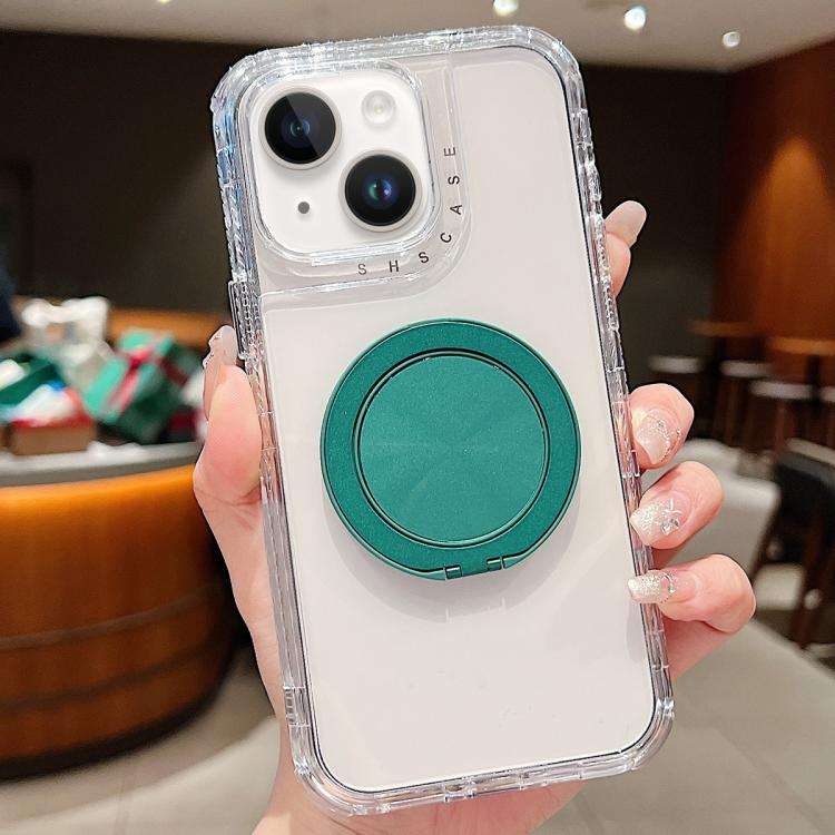 Dreamland Transparent MagSafe Holder Phone Case, For iPhone 15 Plus, For iPhone 15, For iPhone 14...