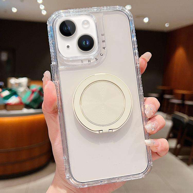 Dreamland Transparent MagSafe Holder Phone Case, For iPhone 15 Plus, For iPhone 15, For iPhone 14...