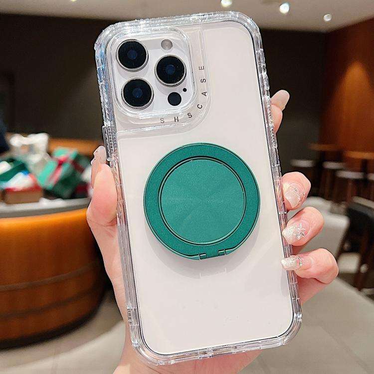 Dreamland Transparent MagSafe Holder Phone Case, For iPhone 15 Plus, For iPhone 15, For iPhone 14...