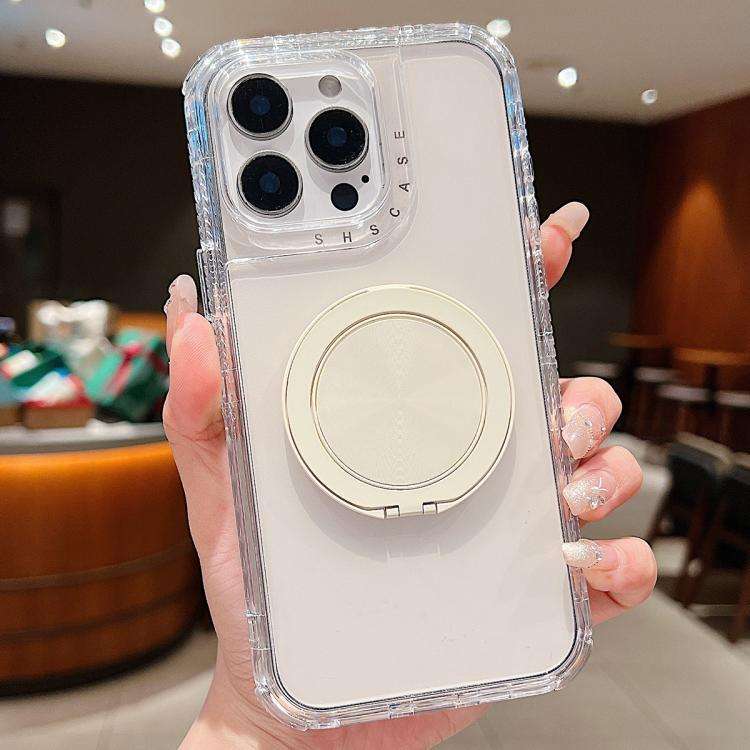 Dreamland Transparent MagSafe Holder Phone Case, For iPhone 15 Plus, For iPhone 15, For iPhone 14...
