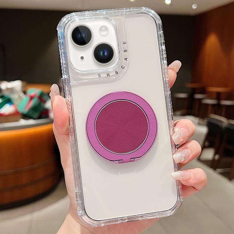 Dreamland Transparent MagSafe Holder Phone Case, For iPhone 15 Plus, For iPhone 15, For iPhone 14...