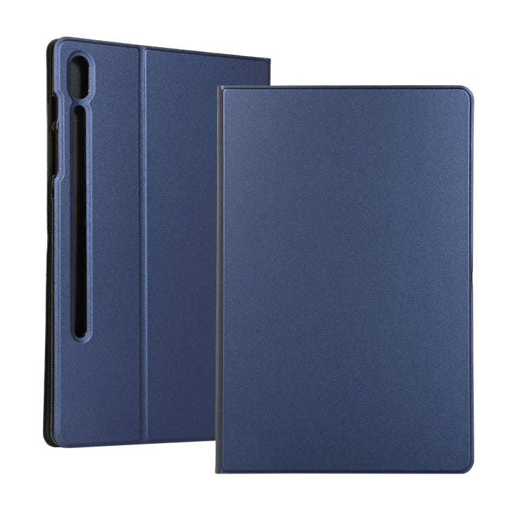 Horizontal Flip Elasticity PU + TPU Leather Case with Holder, For Samsung Galaxy Tab S8+ / Tab S8...