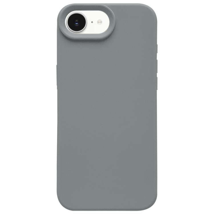 Dopamine Simple Imitation Liquid Silicone Phone Case, For iPhone 17e / 16e, For iPhone 17 Pro Max...