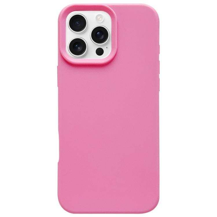 Dopamine Simple Imitation Liquid Silicone Phone Case, For iPhone 16 Pro, For iPhone 16 Plus, For ...