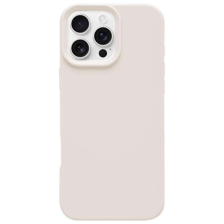Dopamine Simple Imitation Liquid Silicone Phone Case, For iPhone 16 Pro, For iPhone 16 Plus, For ...