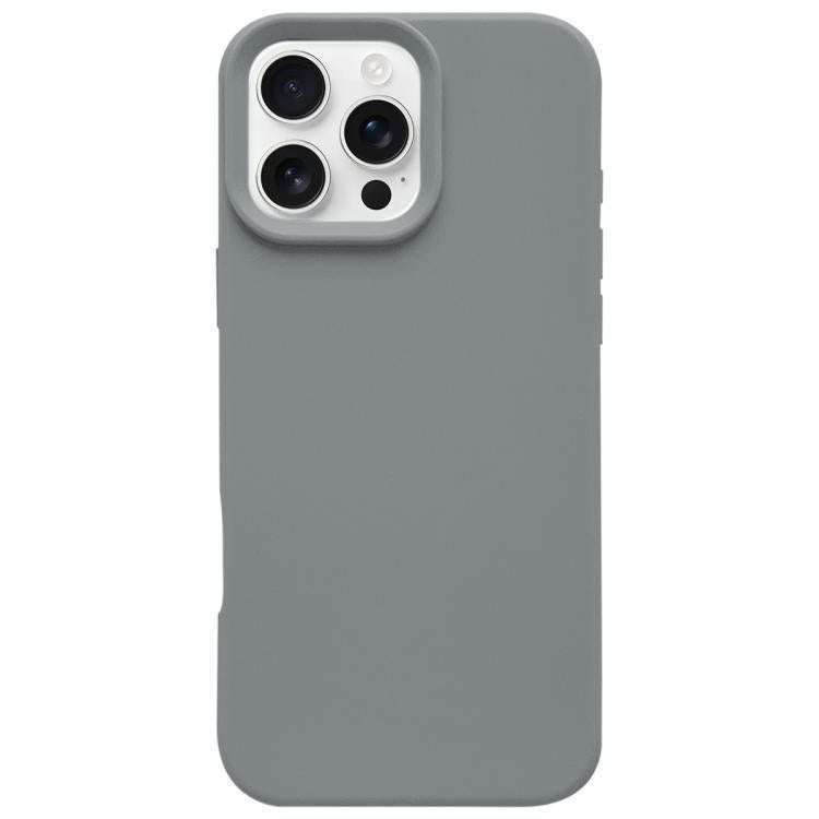 Dopamine Simple Imitation Liquid Silicone Phone Case, For iPhone 16 Pro, For iPhone 16 Plus, For ...