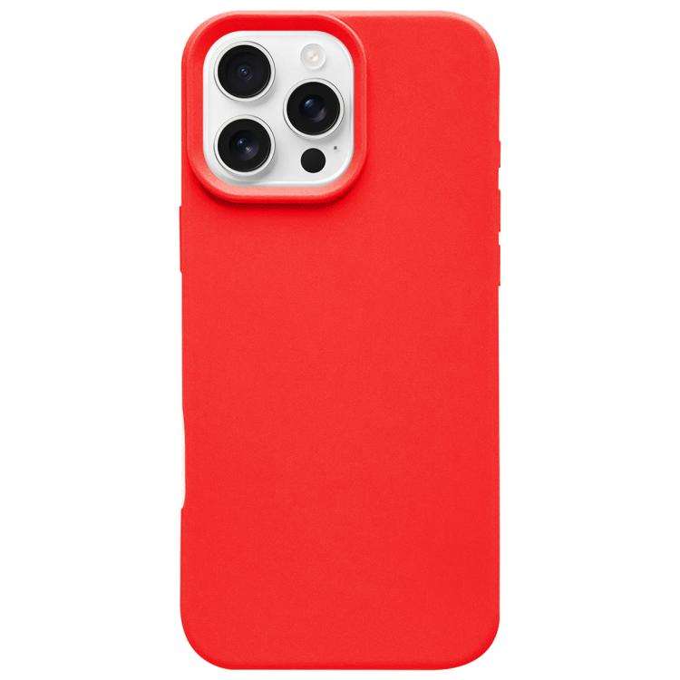Dopamine Simple Imitation Liquid Silicone Phone Case, For iPhone 16 Pro, For iPhone 16 Plus, For ...