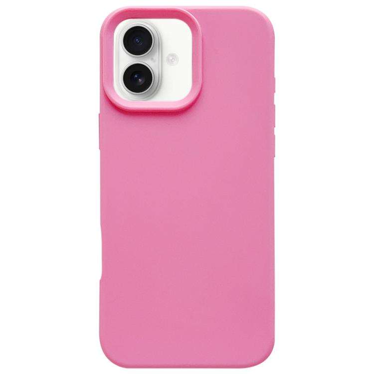 Dopamine Simple Imitation Liquid Silicone Phone Case, For iPhone 16 Pro, For iPhone 16 Plus, For ...