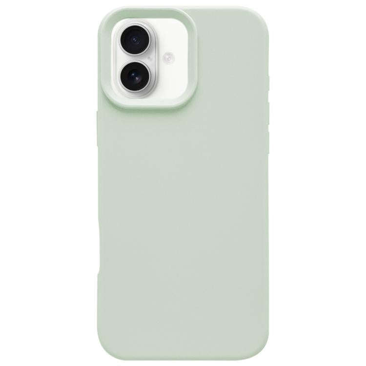 Dopamine Simple Imitation Liquid Silicone Phone Case, For iPhone 16 Pro, For iPhone 16 Plus, For ...