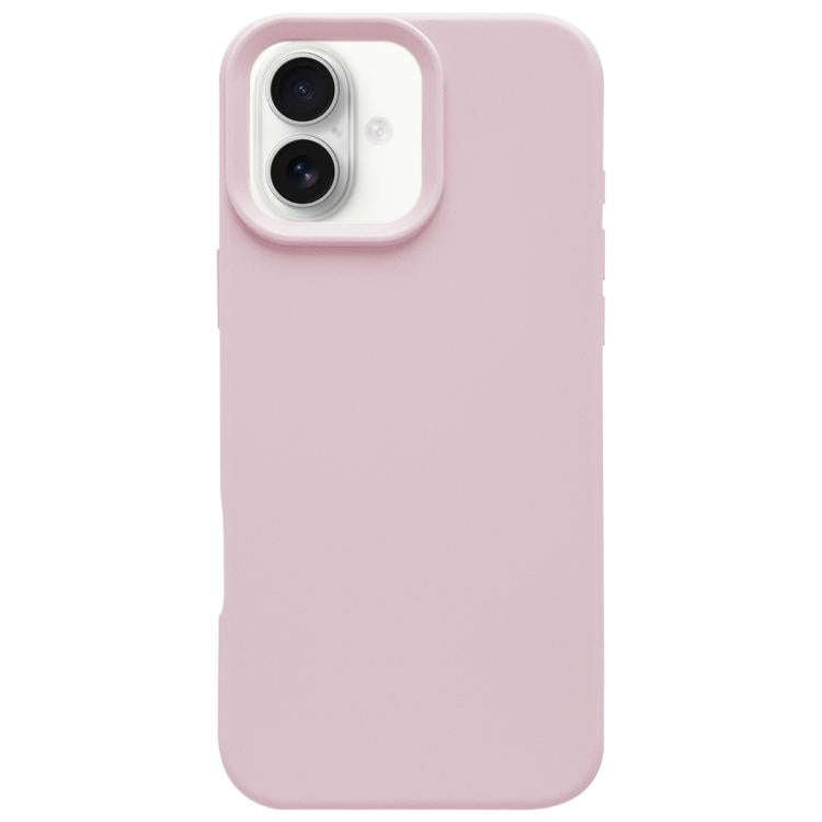 Dopamine Simple Imitation Liquid Silicone Phone Case, For iPhone 16 Pro, For iPhone 16 Plus, For ...