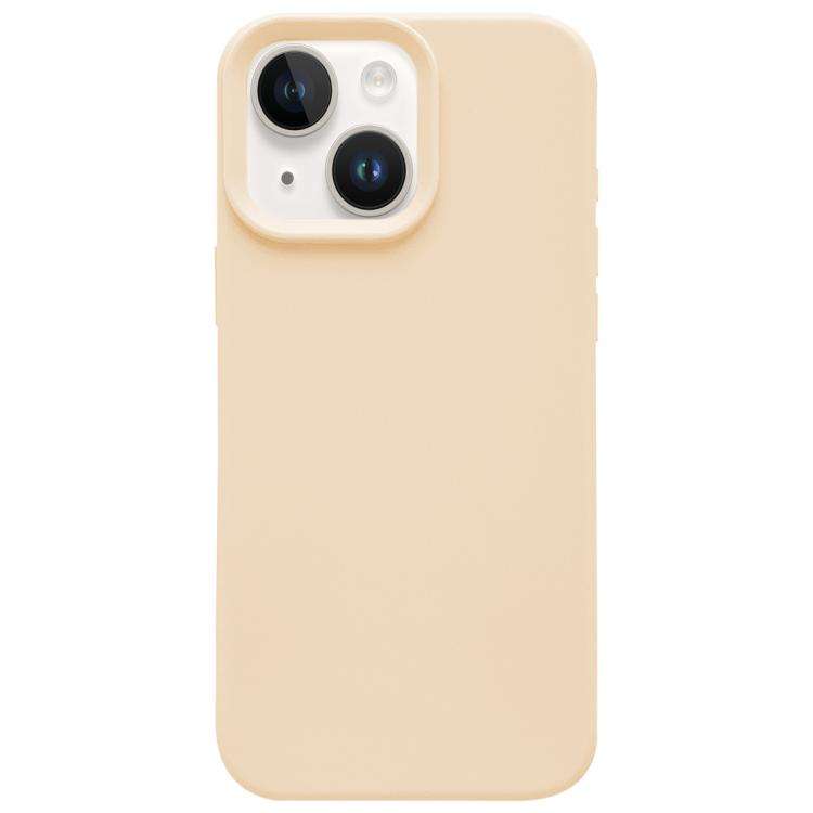 Dopamine Simple Imitation Liquid Silicone Phone Case, For iPhone 15, For iPhone 14 Plus, For iPho...