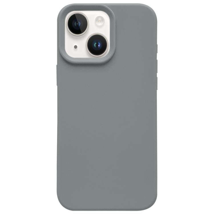 Dopamine Simple Imitation Liquid Silicone Phone Case, For iPhone 15, For iPhone 14 Plus, For iPho...