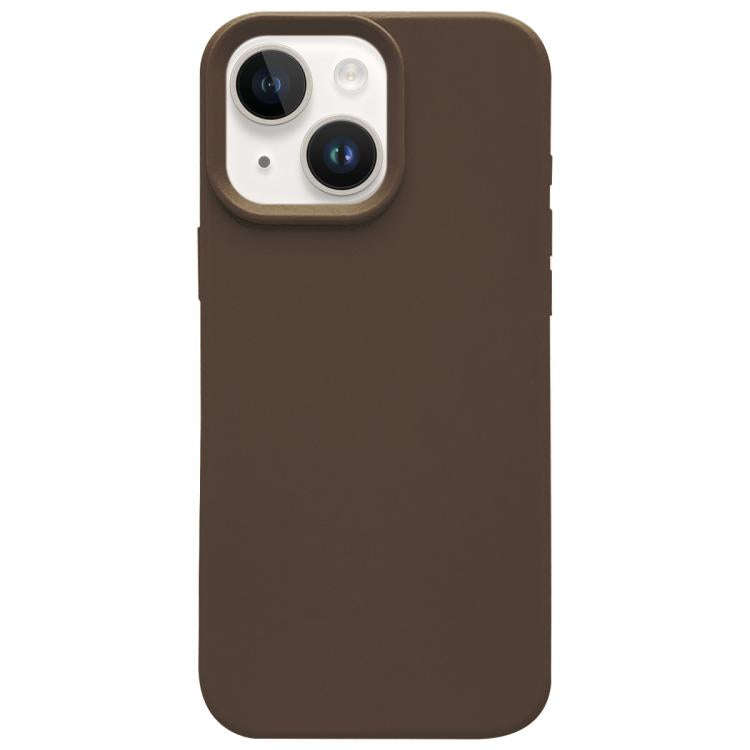 Dopamine Simple Imitation Liquid Silicone Phone Case, For iPhone 15, For iPhone 14 Plus, For iPho...