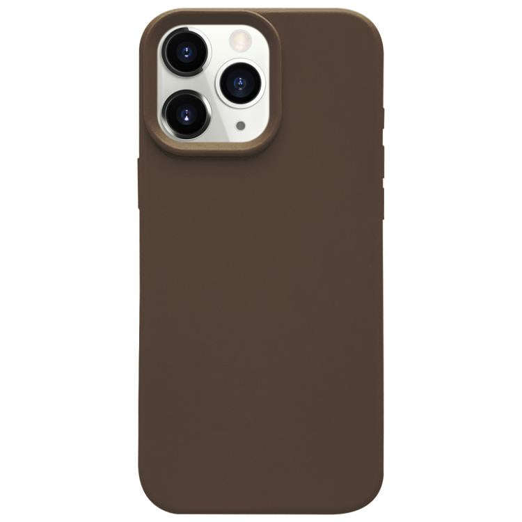 Dopamine Simple Imitation Liquid Silicone Phone Case, For iPhone 12 Pro Max, For iPhone 12 Pro, F...