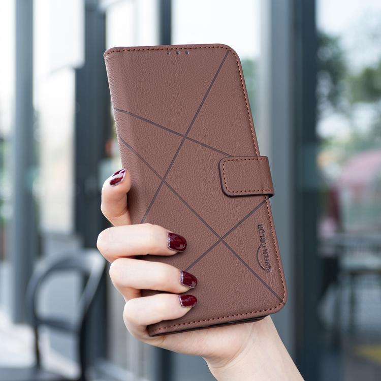 Geometric Pattern RFID Leather Phone Case, For iPhone 18 Pro/17 Pro, For iPhone 18 Pro Max/17 Pro...