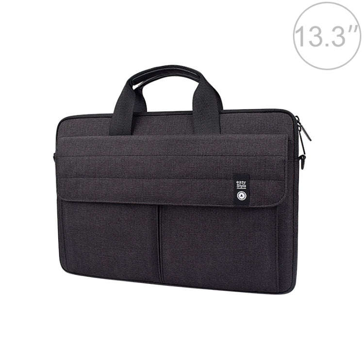 ST08 Handheld Briefcase Carrying Storage Bag without Shoulder Strap, for 13.3 inch Laptop, for 14...