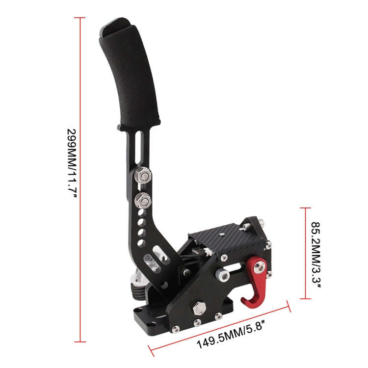Car Universal USB Horizontal Drift Rally Racing Handbrake Lever Professional Gaming Peripherals f...