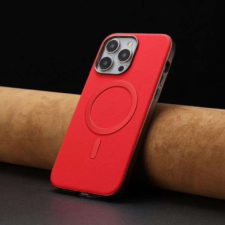 Solid Color Plating MagSafe Full Coverage Phone Case, For iPhone 16 Pro Max, For iPhone 16 Pro, F...